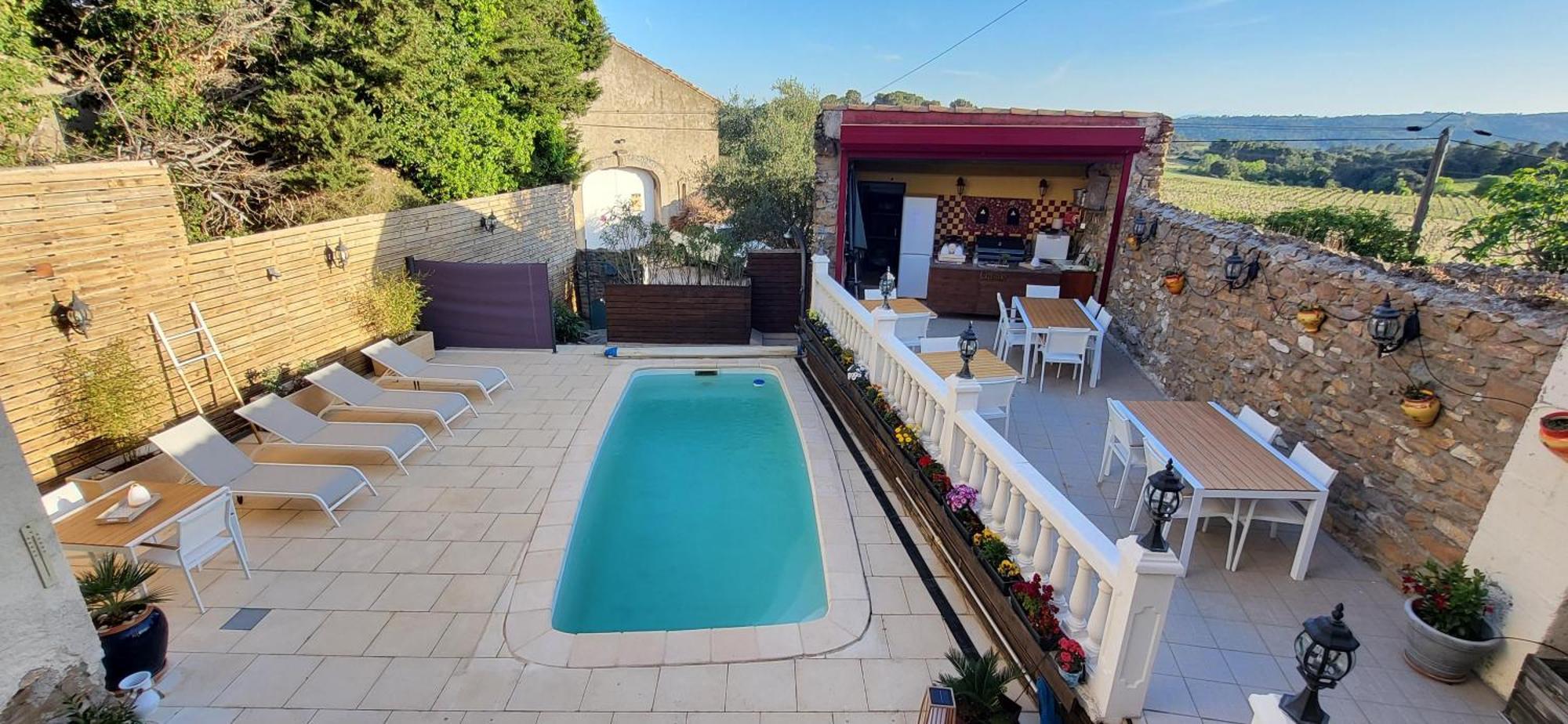 La Maison Millesime Bed and Breakfast La Caunette Esterno foto